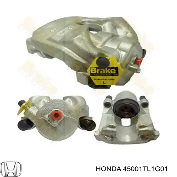 45001TL1G01 Honda Супорт гальмівний, передній, лівий