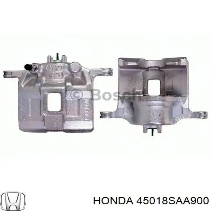 45018SAA900 Honda Супорт гальмівний передній правий