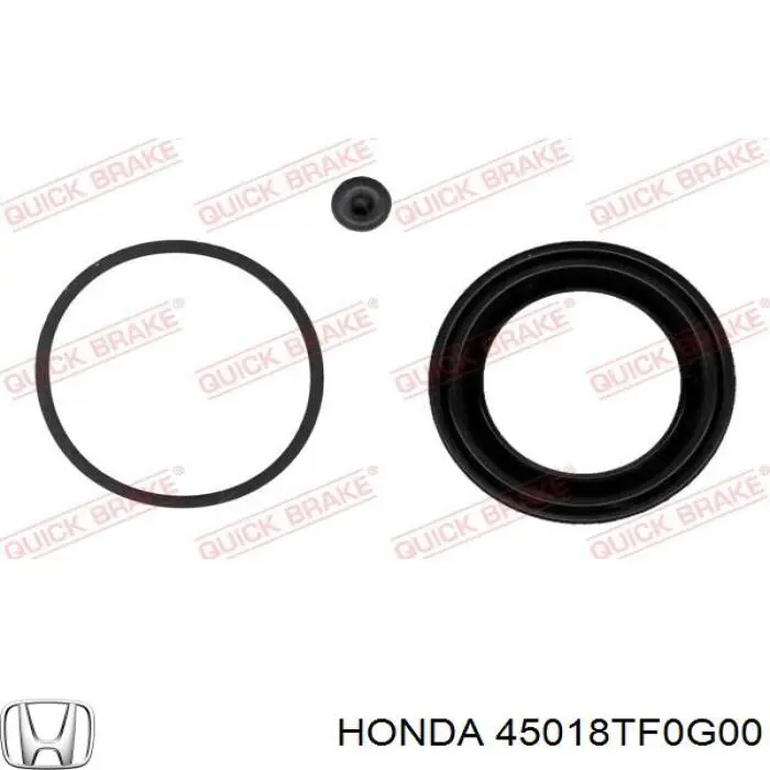 45018TF0G00 Honda Супорт гальмівний передній правий