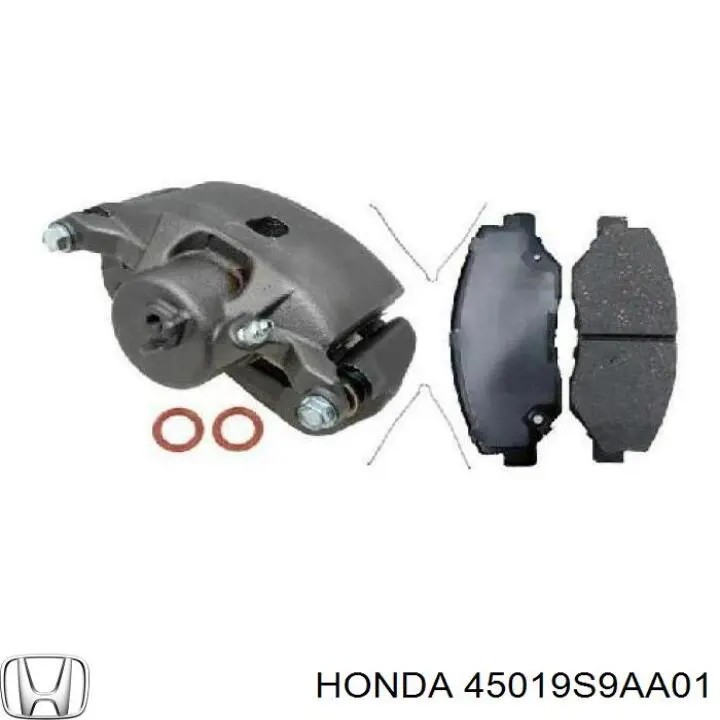 Купити 45019S9AA01 Honda Супорт гальмівний передній лівий