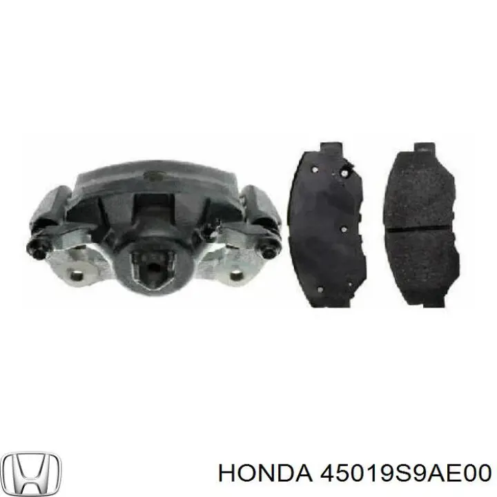 Купити 45019S9AE00 Honda Супорт гальмівний передній лівий