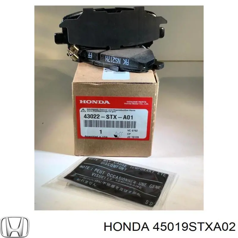  45019STXA02 Honda