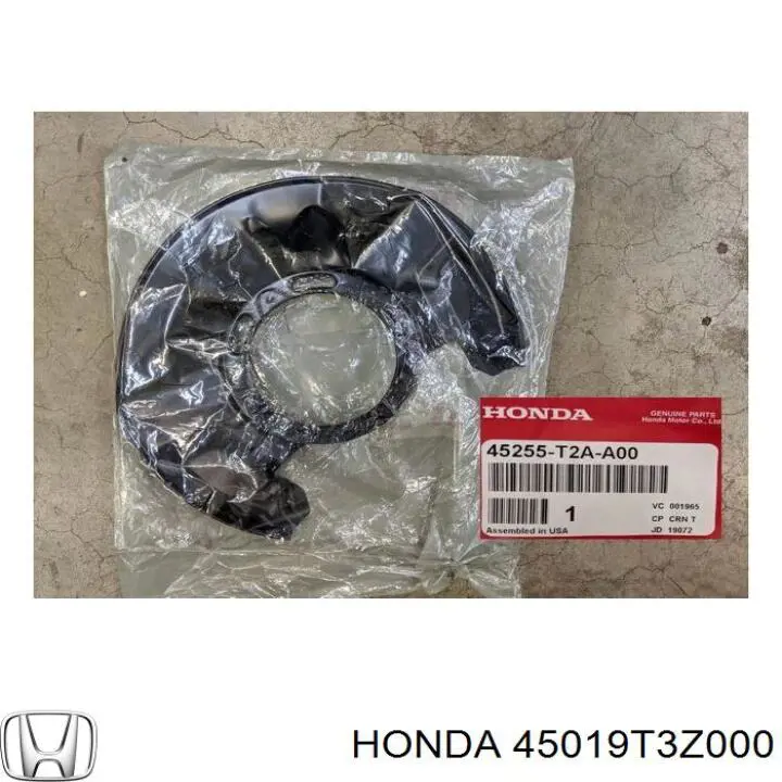 Купити 45019T3Z000 Honda Супорт гальмівний передній лівий