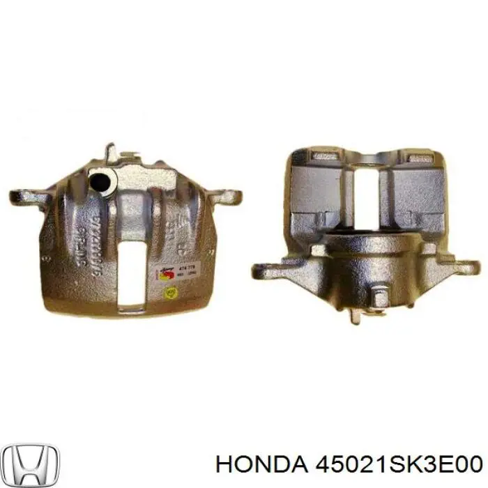 Супорт гальмівний передній правий Honda 45021SK3E00 ціна, від 46.83 USD