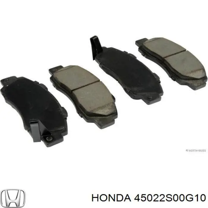 45022S00G10 Honda колодки гальмівні передні, дискові
