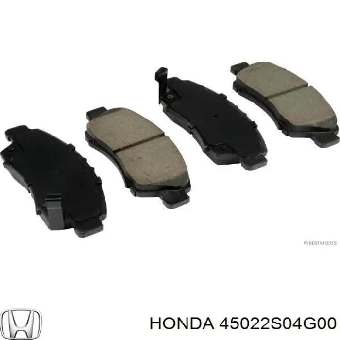 45022S04G00 Honda колодки гальмівні передні, дискові