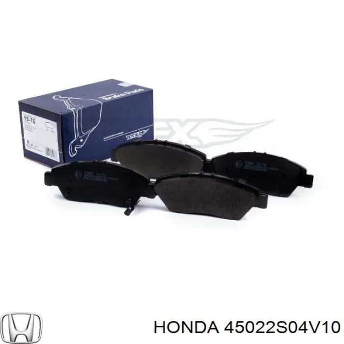 Гальмівні колодки Honda 45022S04V10 ціна, від 22.52 USD