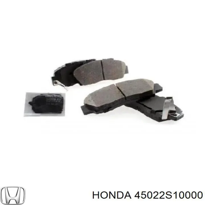 Колодки гальмівні передні, дискові 45022S10000 Honda