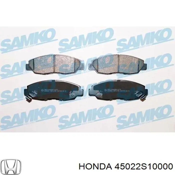 Гальмівні колодки Honda 45022S10000 ціна, від 20.32 USD