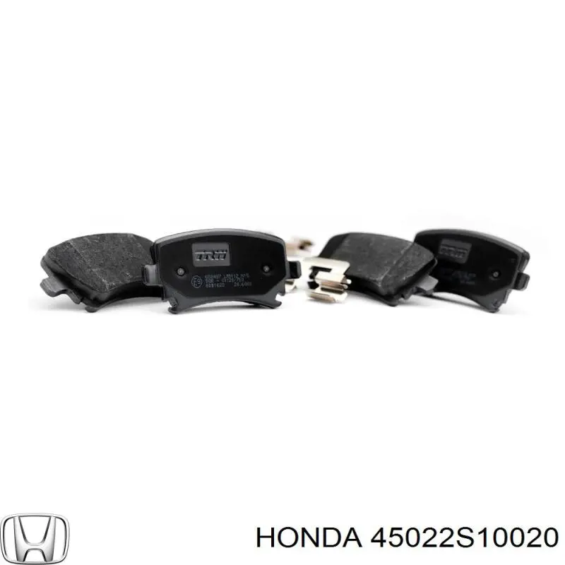 Тормозні колодки Honda 45022S10020