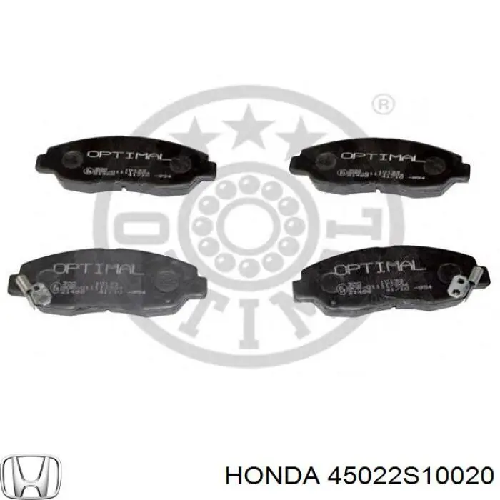 Гальмівні колодки Honda 45022S10020 ціна, від 20.47 USD