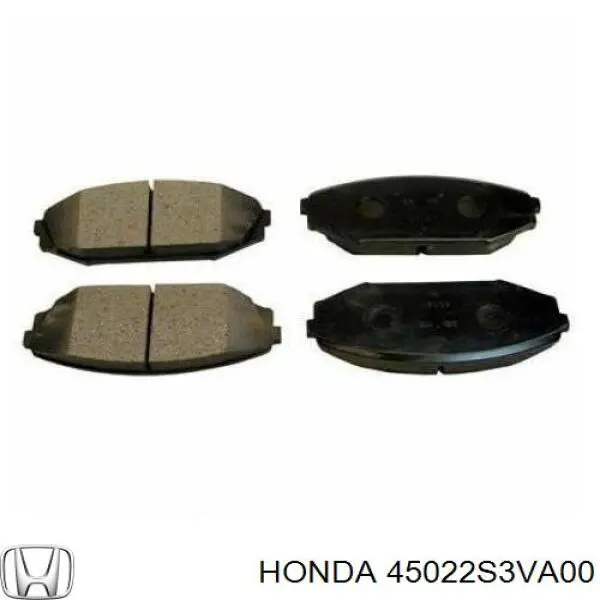 45022S3VA00 Honda колодки гальмівні передні, дискові