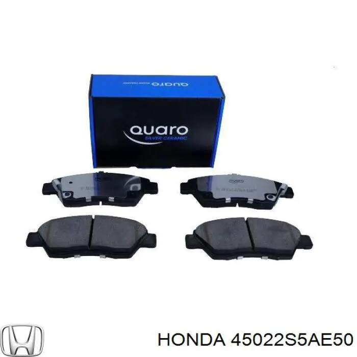 Гальмівні колодки Honda 45022S5AE50 ціна, від 16.87 USD