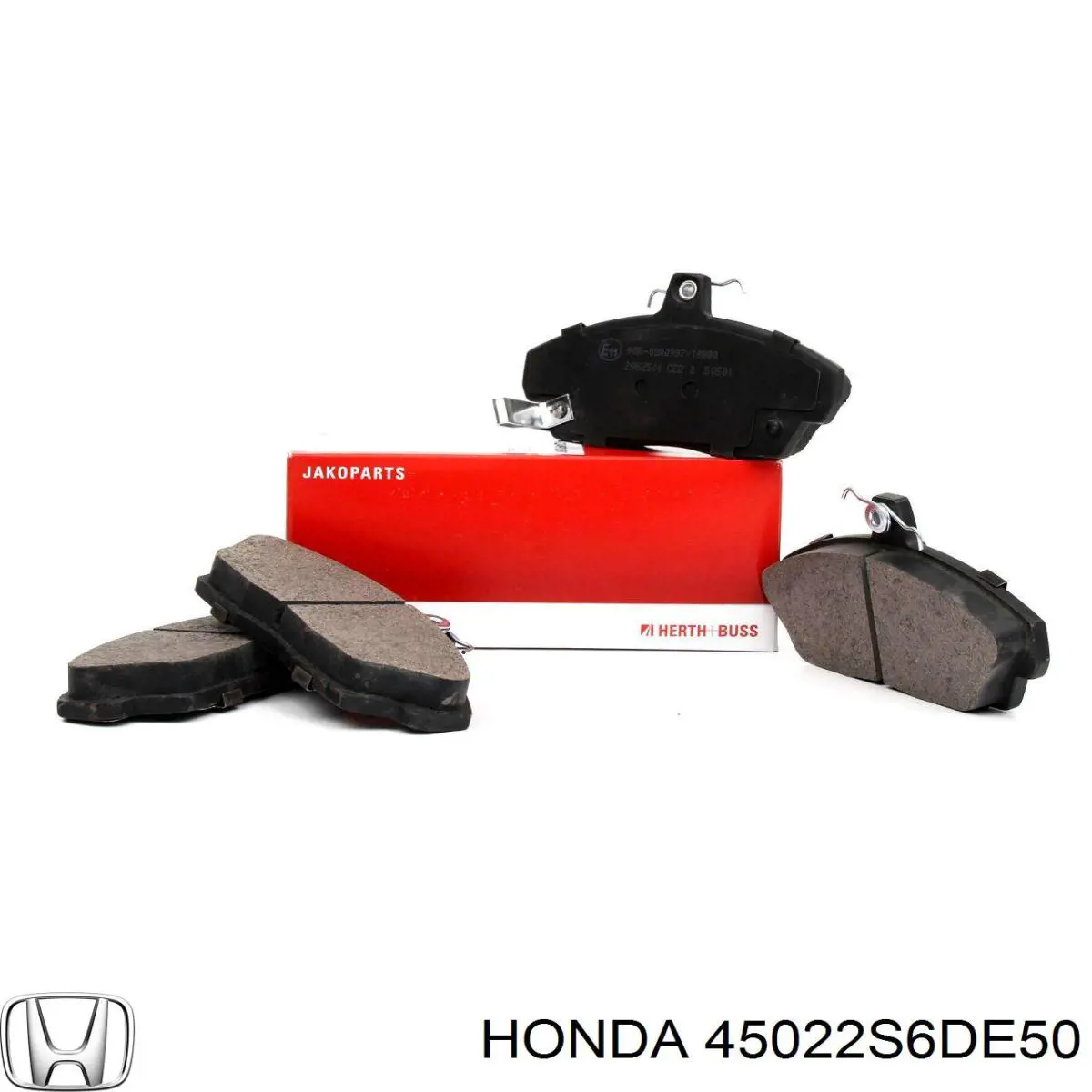 Гальмівні колодки Honda 45022S6DE50 ціна, від 21.05 USD