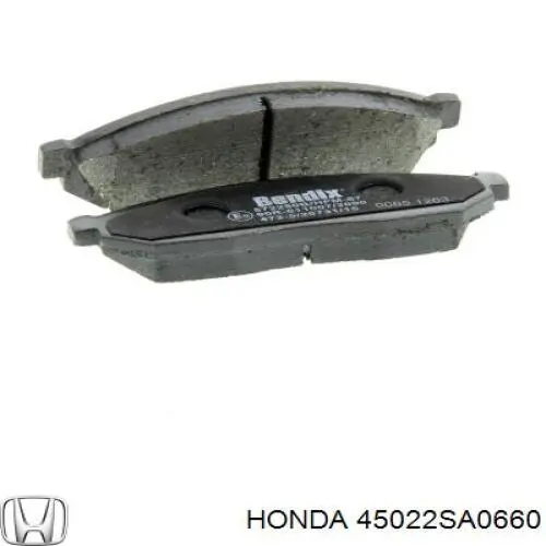 91144333 Opel Передні гальмівні колодки