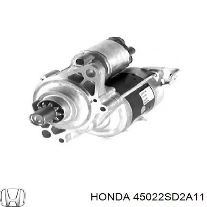 Колодки гальмівні передні, дискові 45022SD2A11 Honda