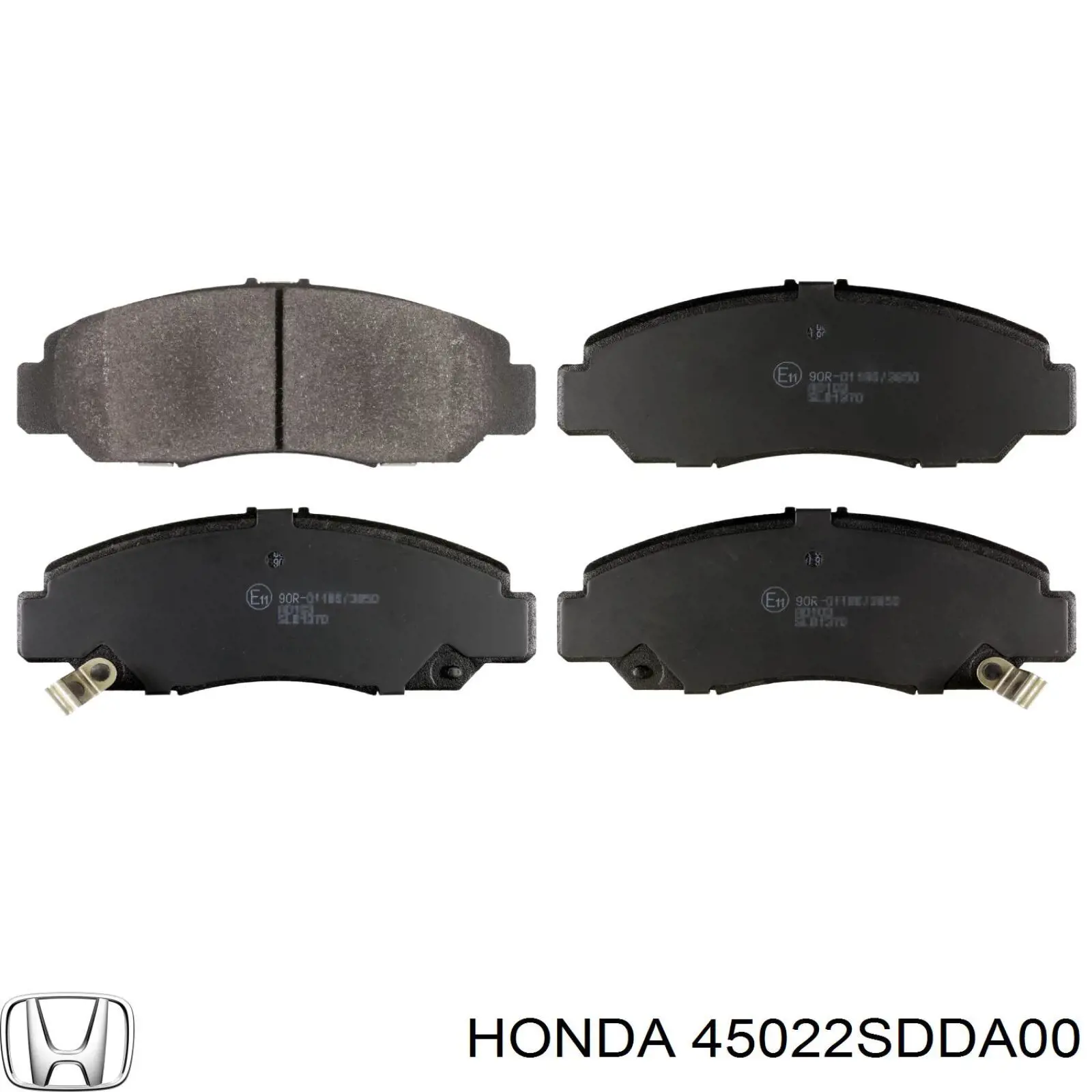 Гальмівні колодки Honda 45022SDDA00 ціна, від 21.90 USD
