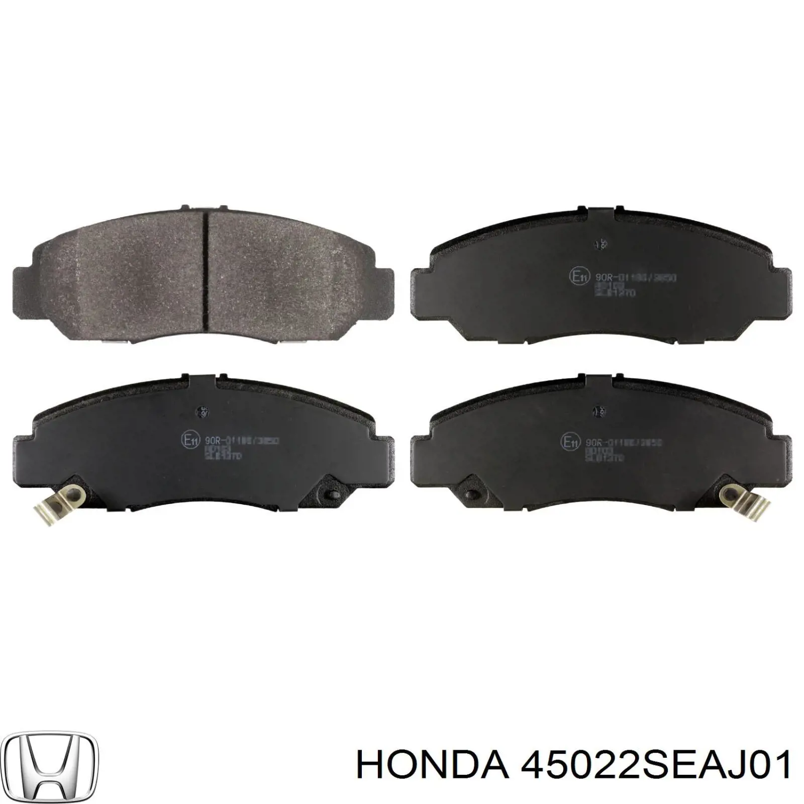 Передні тормозні колодки 45022SEAJ01 Honda