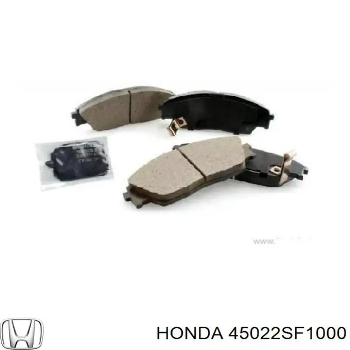 Передні тормозні колодки 45022SF1000 Honda