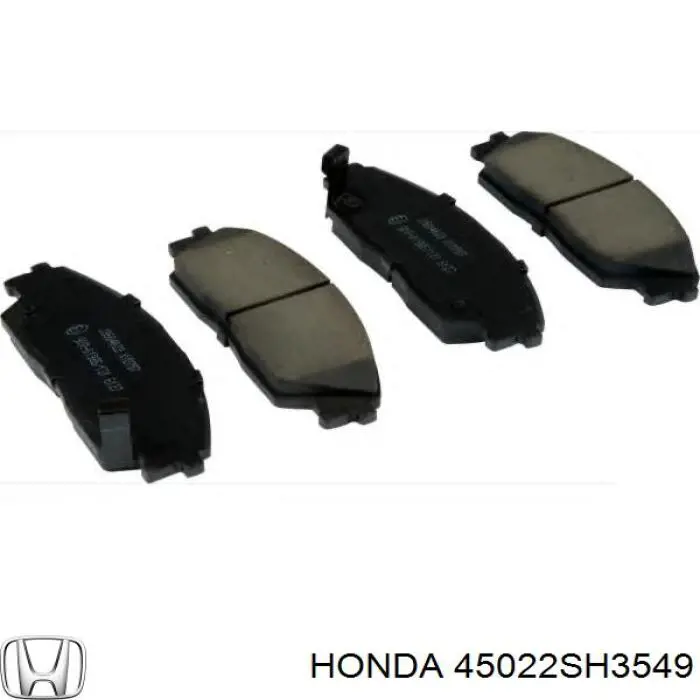 Гальмівні колодки Honda 45022SH3549 ціна, від 17.16 USD
