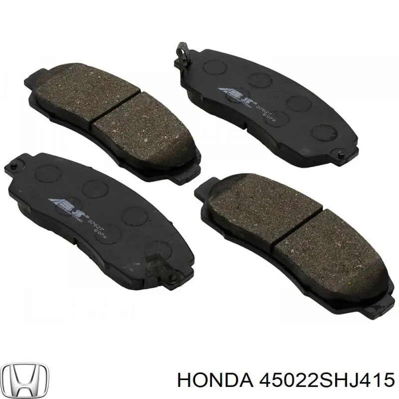 Купити 45022SHJ415 Honda Колодки гальмівні передні, дискові