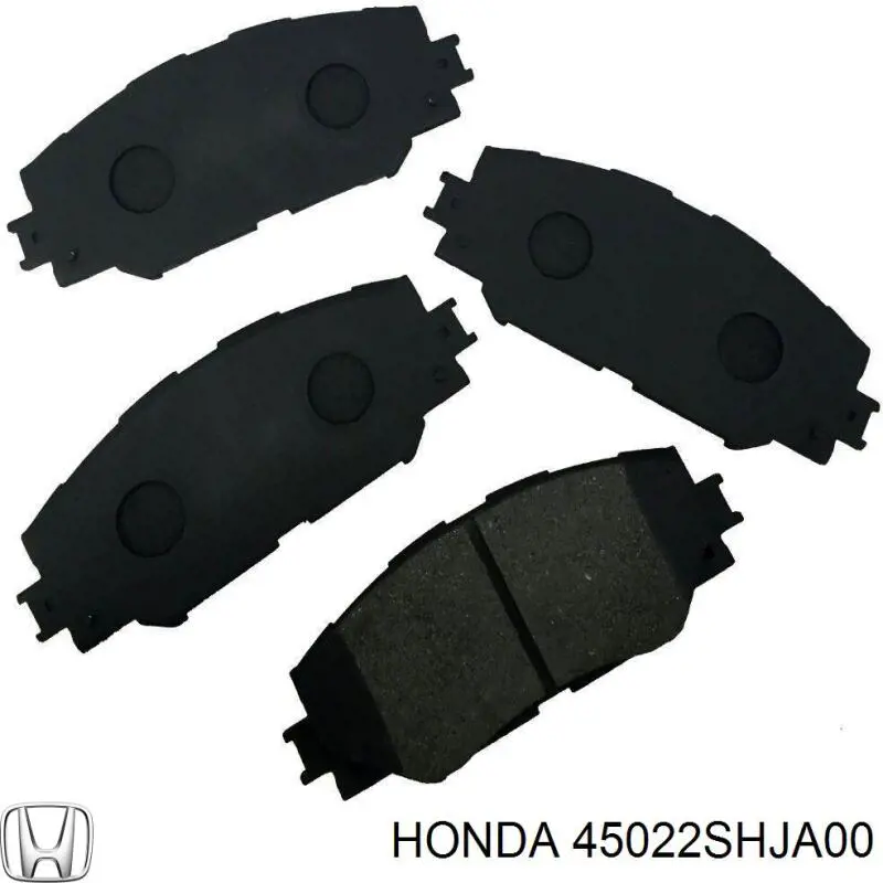 Гальмівні колодки Honda 45022SHJA00 ціна, від 30.51 USD