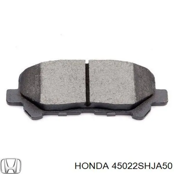 Передні тормозні колодки 45022SHJA50 Honda