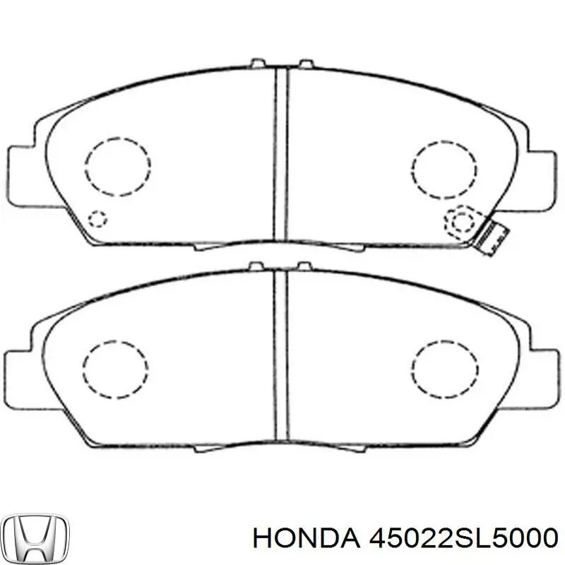 Гальмівні колодки Honda 45022SL5000 ціна, від 18.13 USD