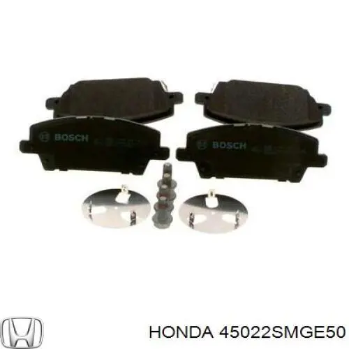 Гальмівні колодки Honda 45022SMGE50 ціна, від 22.88 USD