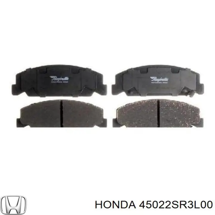 45022SR3L00 Honda Передні гальмівні колодки