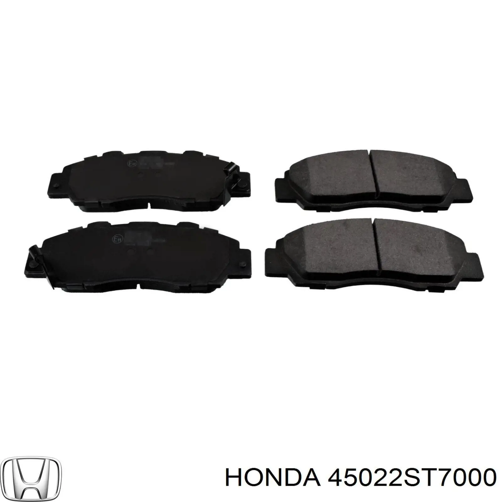 Купити 45022ST7000 Honda Колодки гальмівні передні, дискові