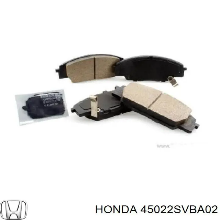 Купити 45022SVBA02 Honda Колодки гальмівні передні, дискові