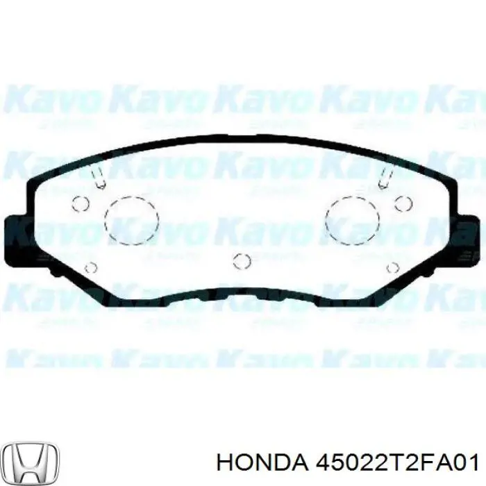 Купити 45022T2FA01 Honda Колодки гальмівні передні, дискові