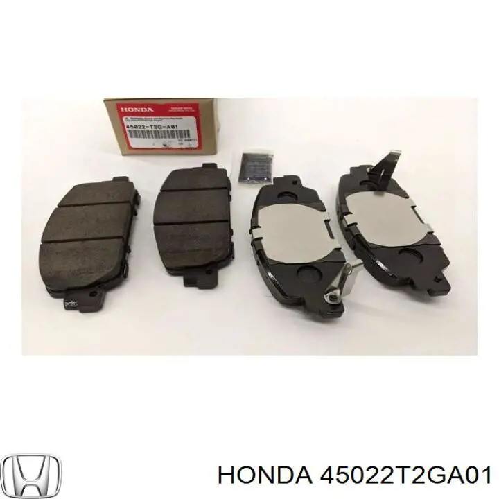 Колодки гальмівні передні, дискові 45022T2GA01 Honda