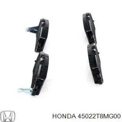 Гальмівні колодки Honda 45022T8MG00 ціна, від 39.70 USD