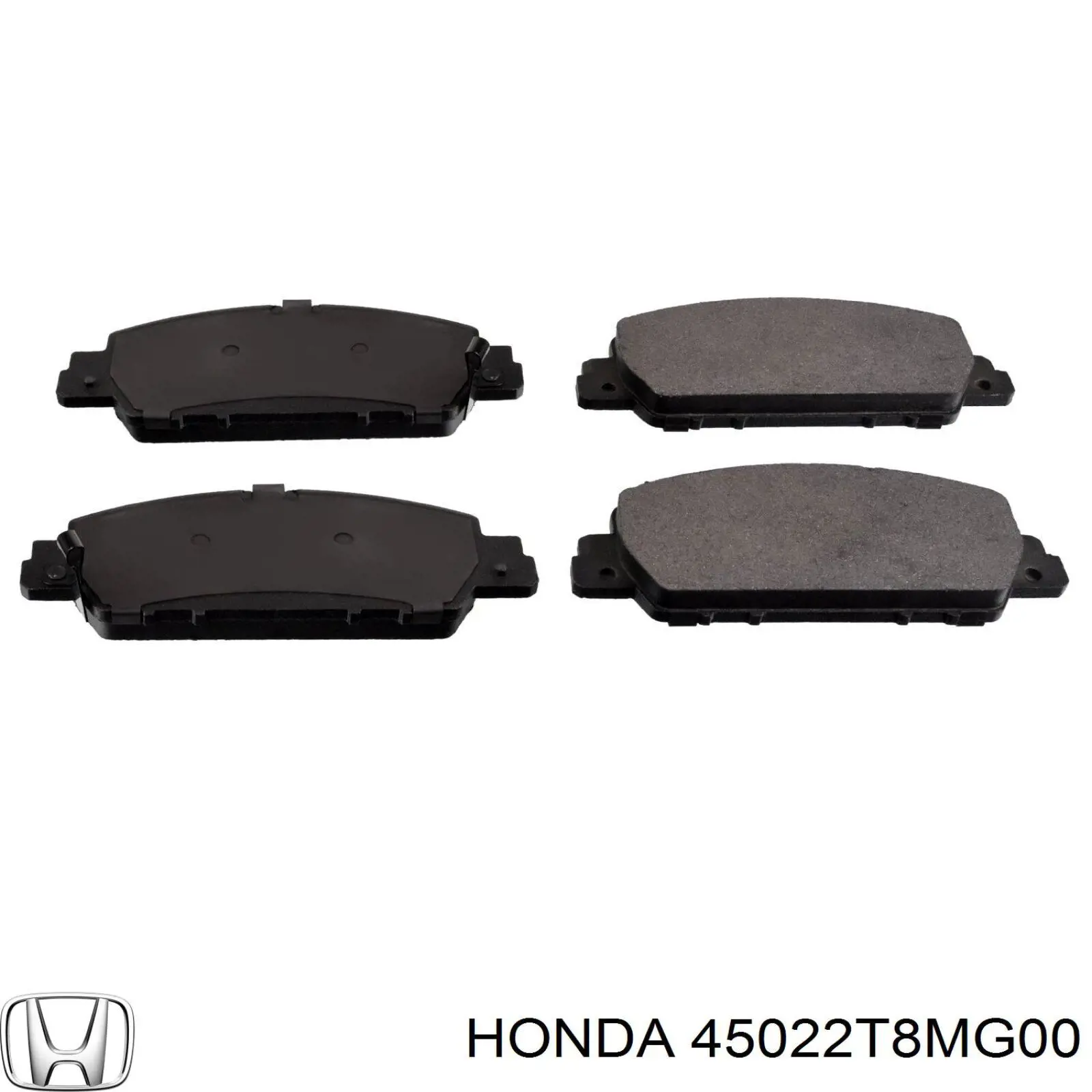 Купити 45022T8MG00 Honda Колодки гальмівні передні, дискові
