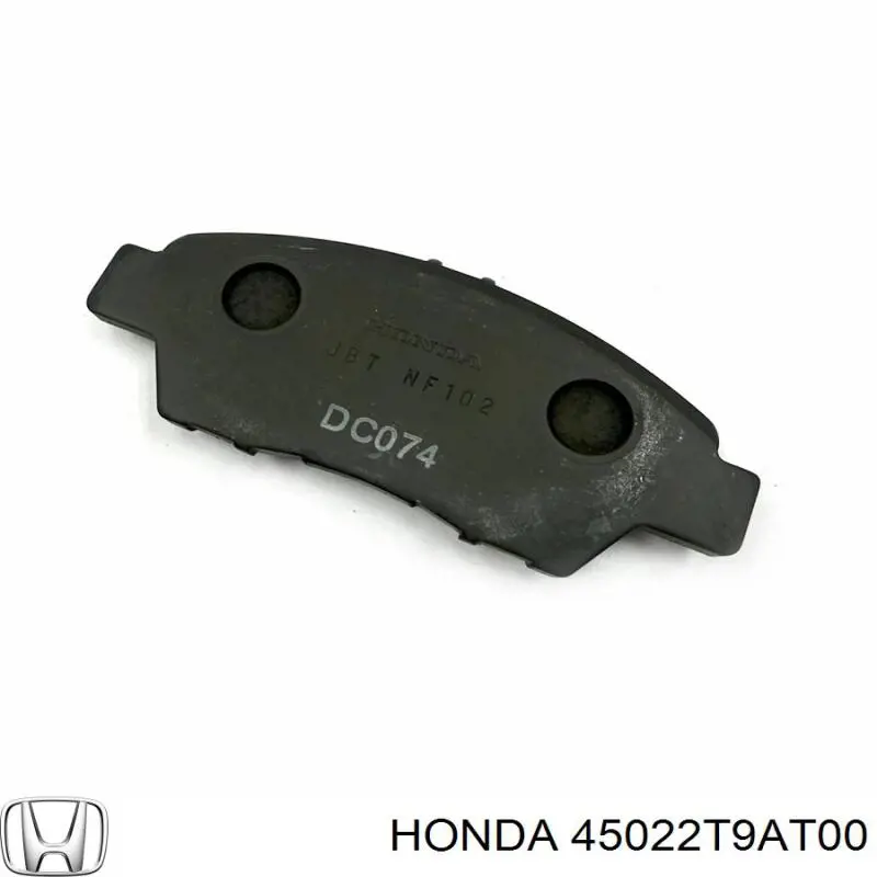 Тормозні колодки Honda 45022T9AT00
