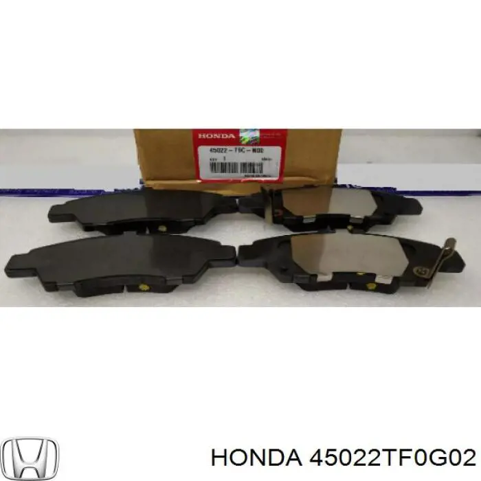 Тормозні колодки Honda 45022TF0G02