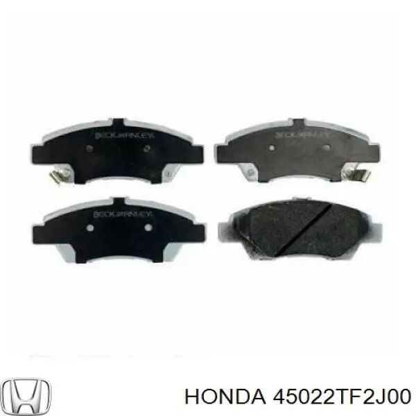 Гальмівні колодки Honda 45022TF2J00 ціна, від 30.43 USD