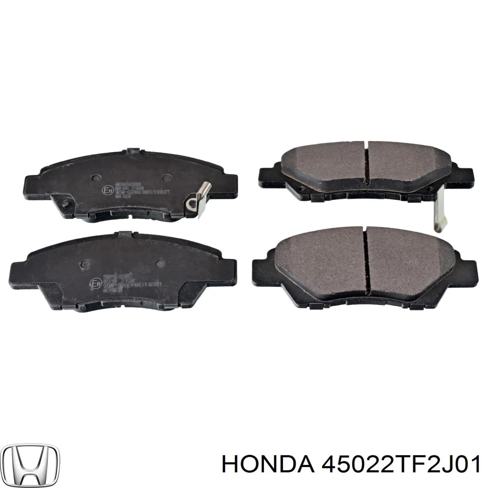 Гальмівні колодки Honda 45022TF2J01 ціна, від 25.76 USD