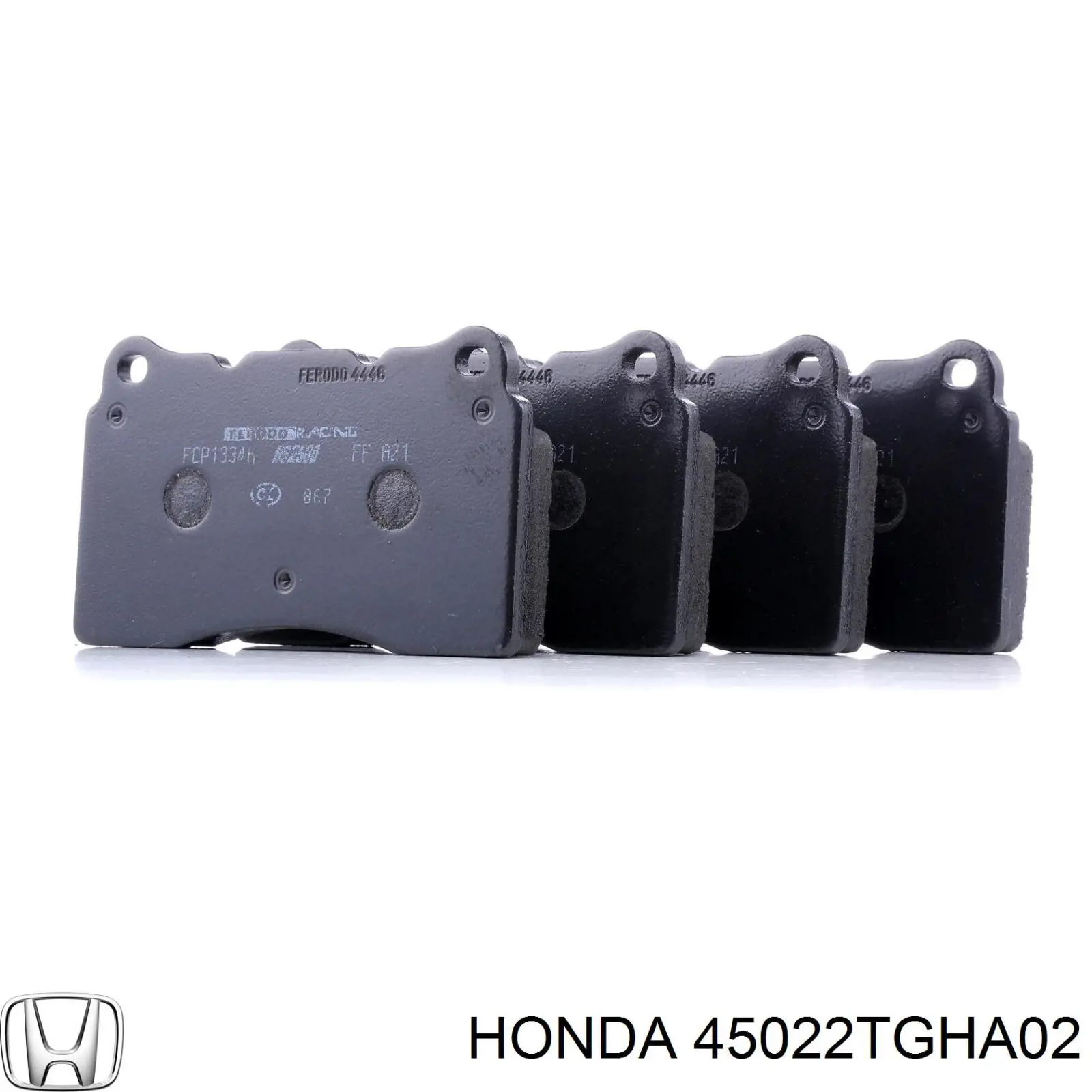 45022TGHA02 Honda Передні гальмівні колодки