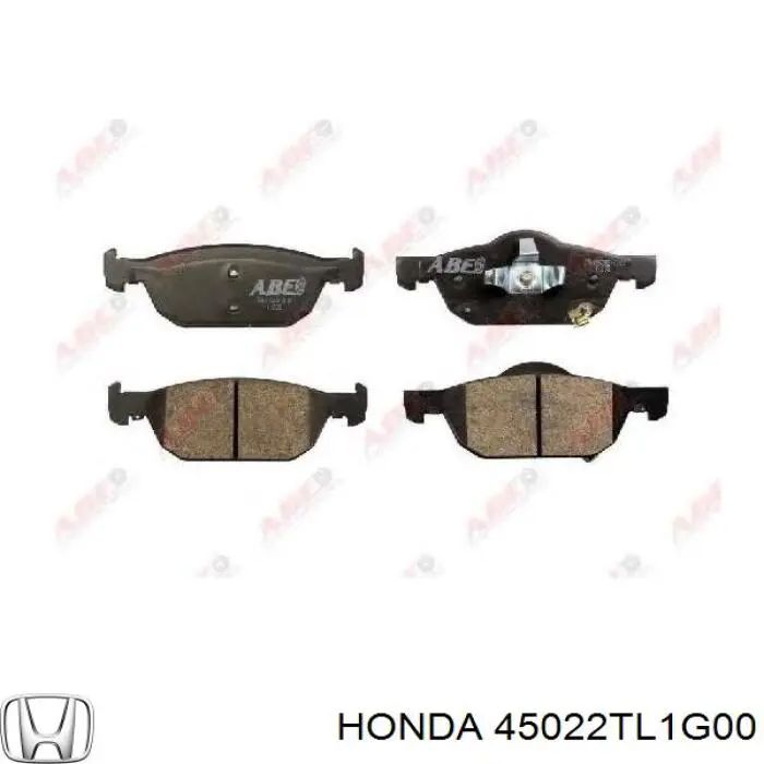 Передні тормозні колодки 45022TL1G00 Honda