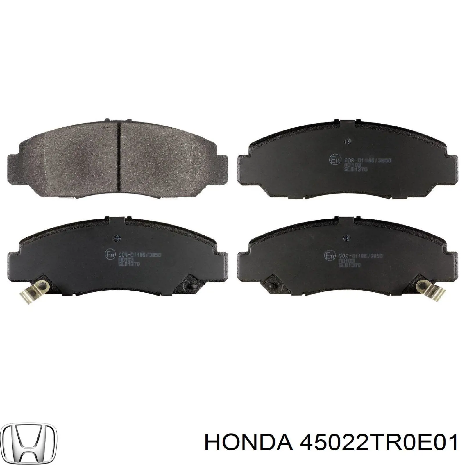 Гальмівні колодки Honda 45022TR0E01 ціна, від 24.52 USD