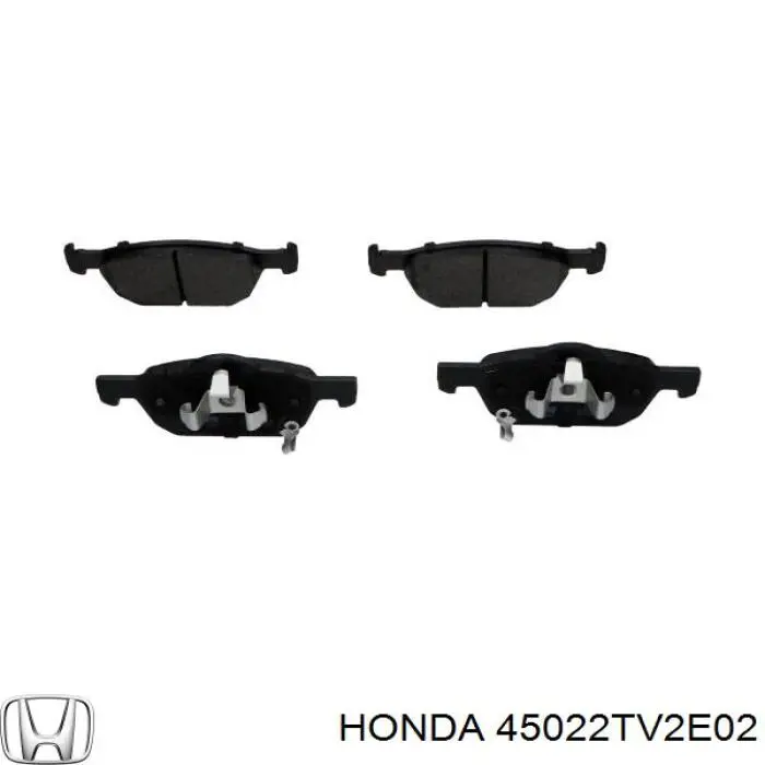 Купити 45022TV2E02 Honda Колодки гальмівні передні, дискові