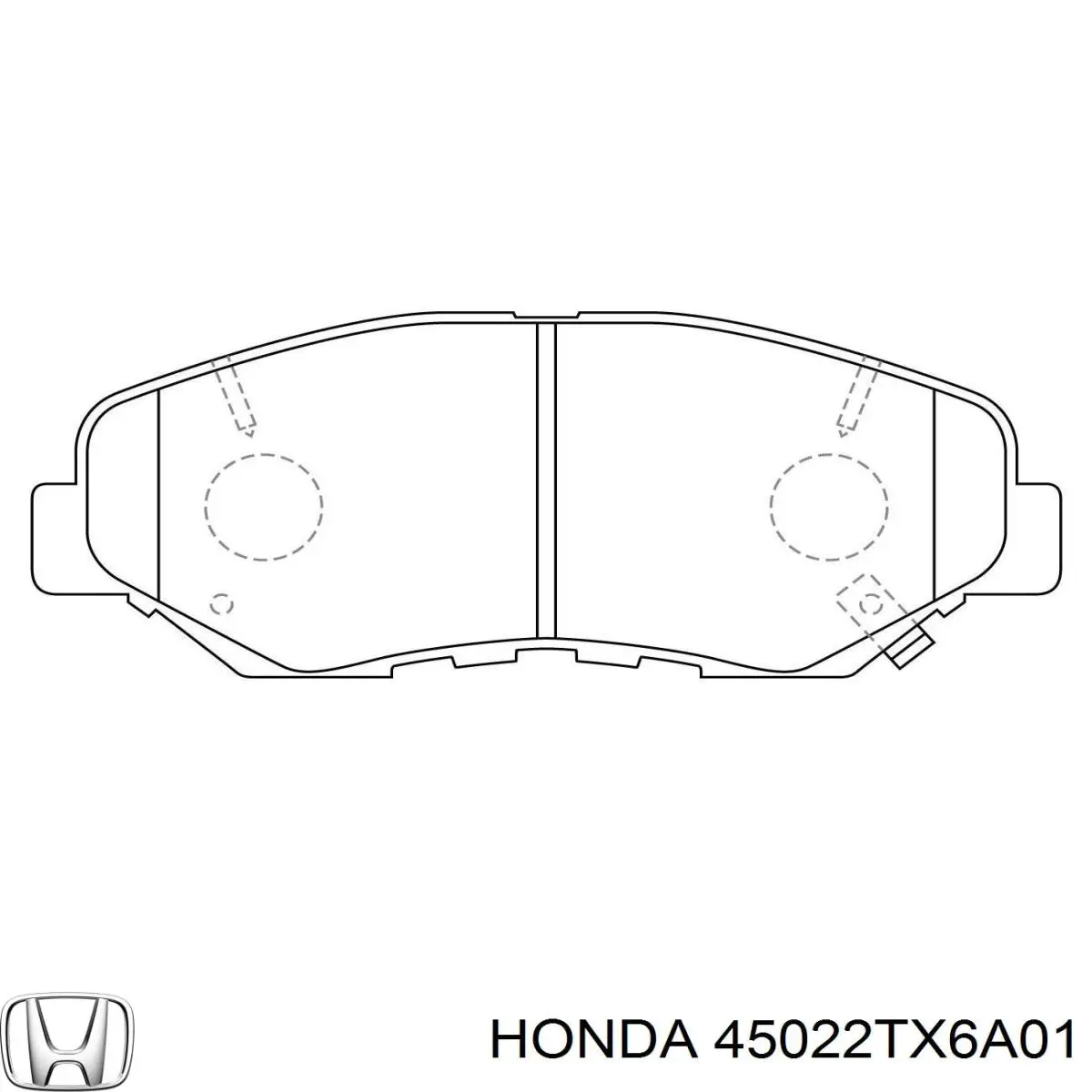  45022TX6A01 Honda