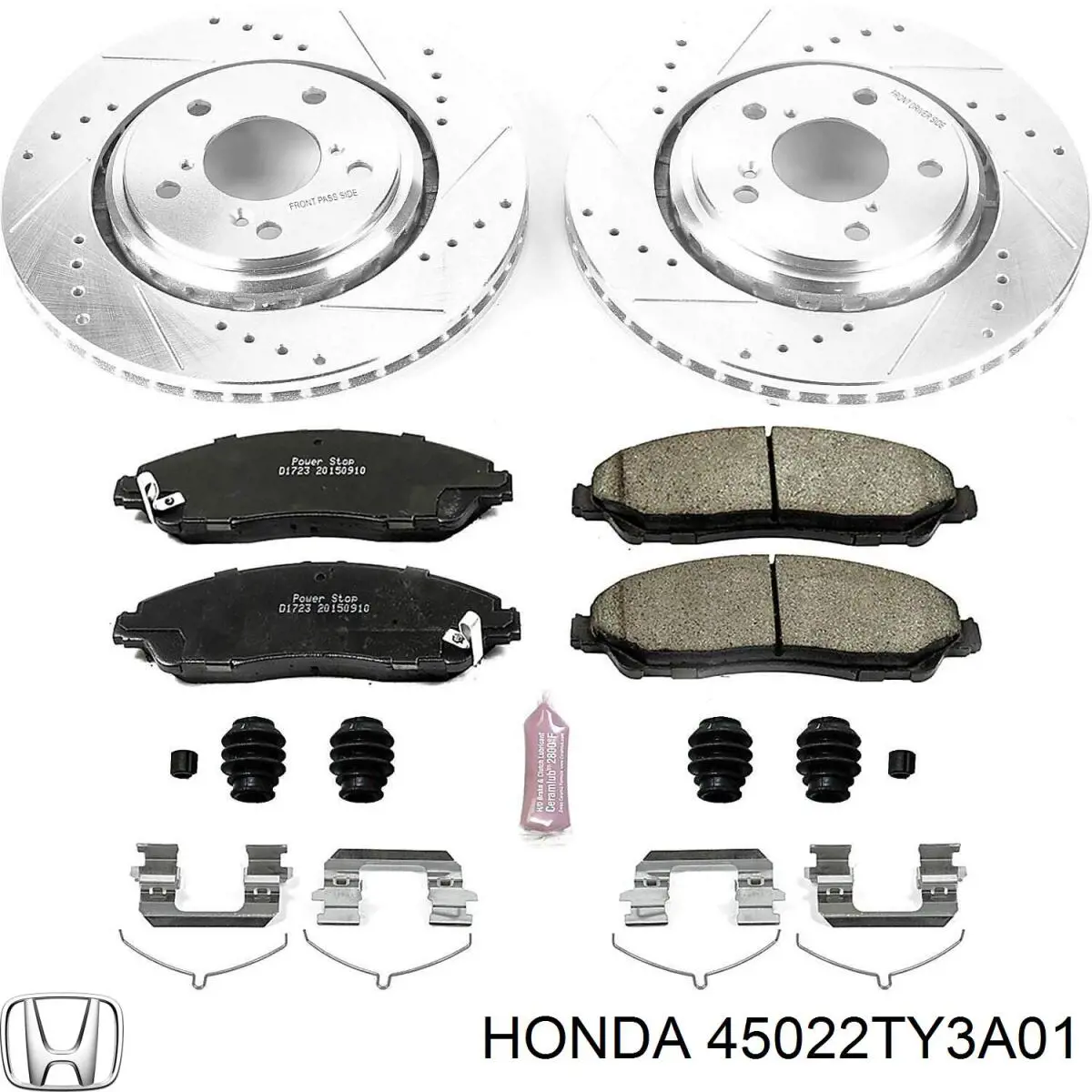 Купити 45022TY3A01 Honda Колодки гальмівні передні, дискові