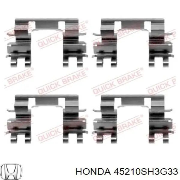Купити 45210SH3G33 Honda Ремкомплект переднього супорту
