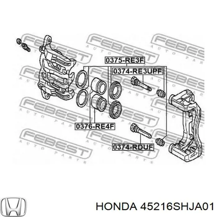  45216SHJA01 Honda