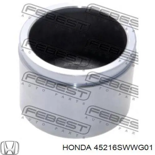 45216SWWG01 Honda поршень супорту гальмівного, переднього