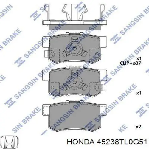  Honda 45238TL0G51 ціна, від 5.98 USD